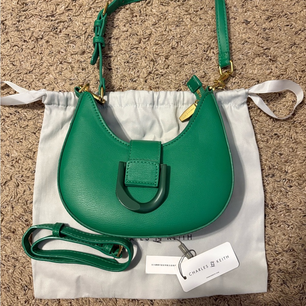 Charles & Keith Itzy Collection GABINE (Green)
